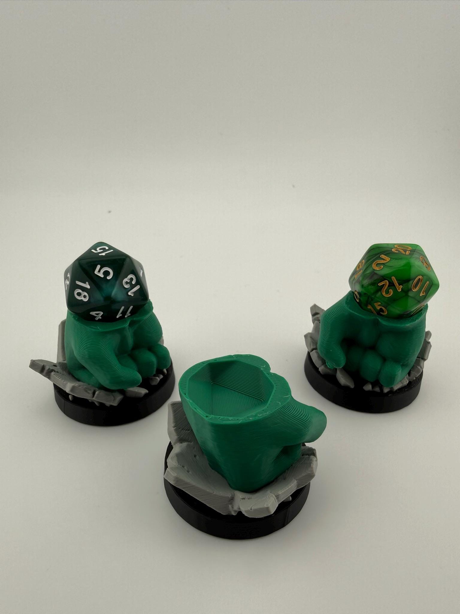 3D Printed Hulk-Inspired Dice Holder