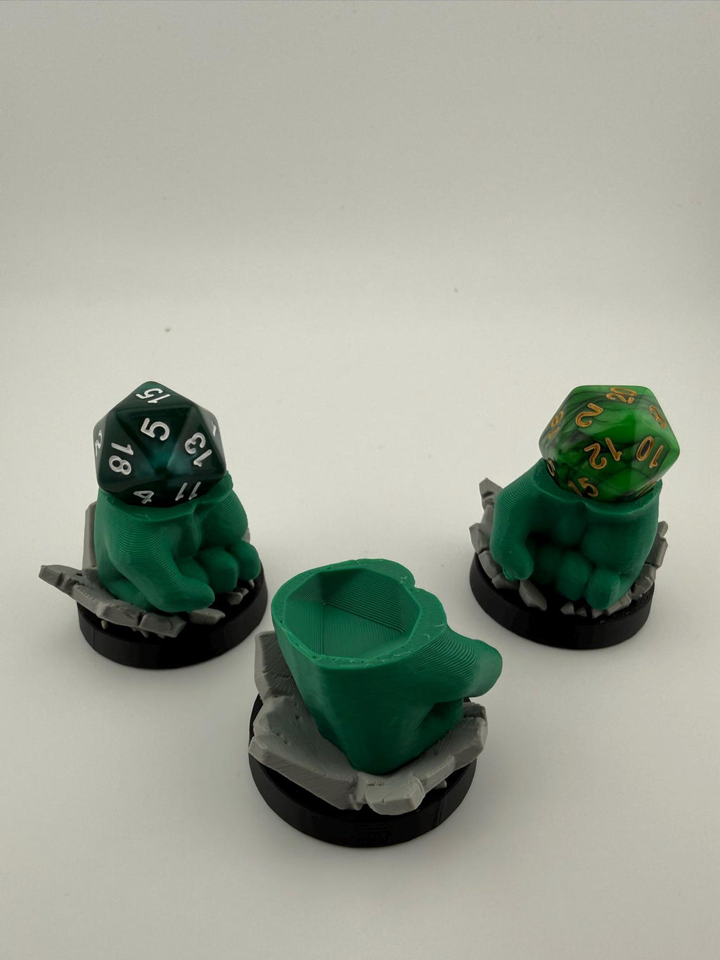 3D Printed Hulk-Inspired Dice Holder