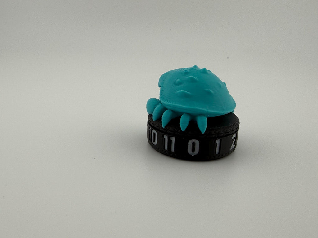 Crab Point Counter | Dial Counter | Tabletop Gaming Accessory | TCG Health Tracker