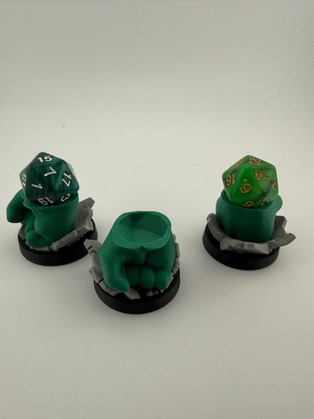 3D Printed Hulk-Inspired Dice Holder