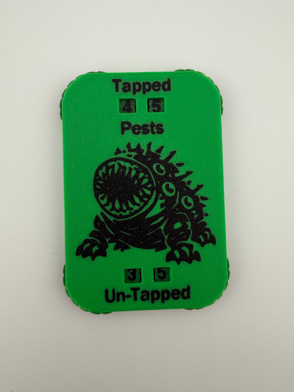 Creature Token Tracker – Card Sized Dial Counter for TCG Games (NFC Tap)