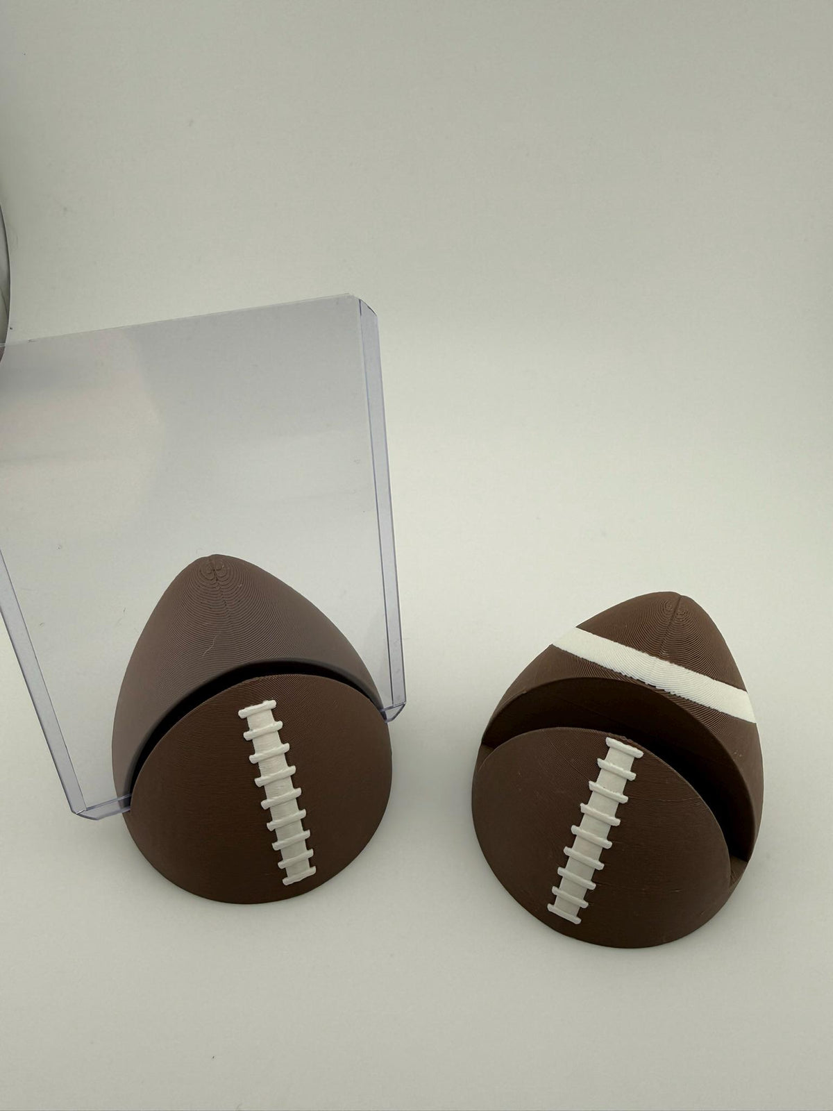 3D Printed Football Card Display Stand – Graded Slab Holder (PSA, BGS, CGC) Top Loaders