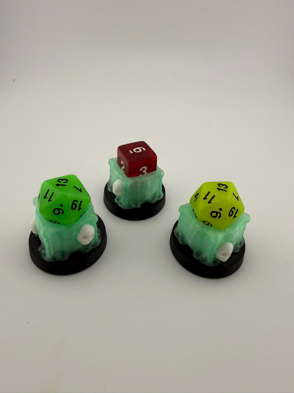 3D Printed Ooze / Slime Dice Holder | MTG Commander EDH Accessory