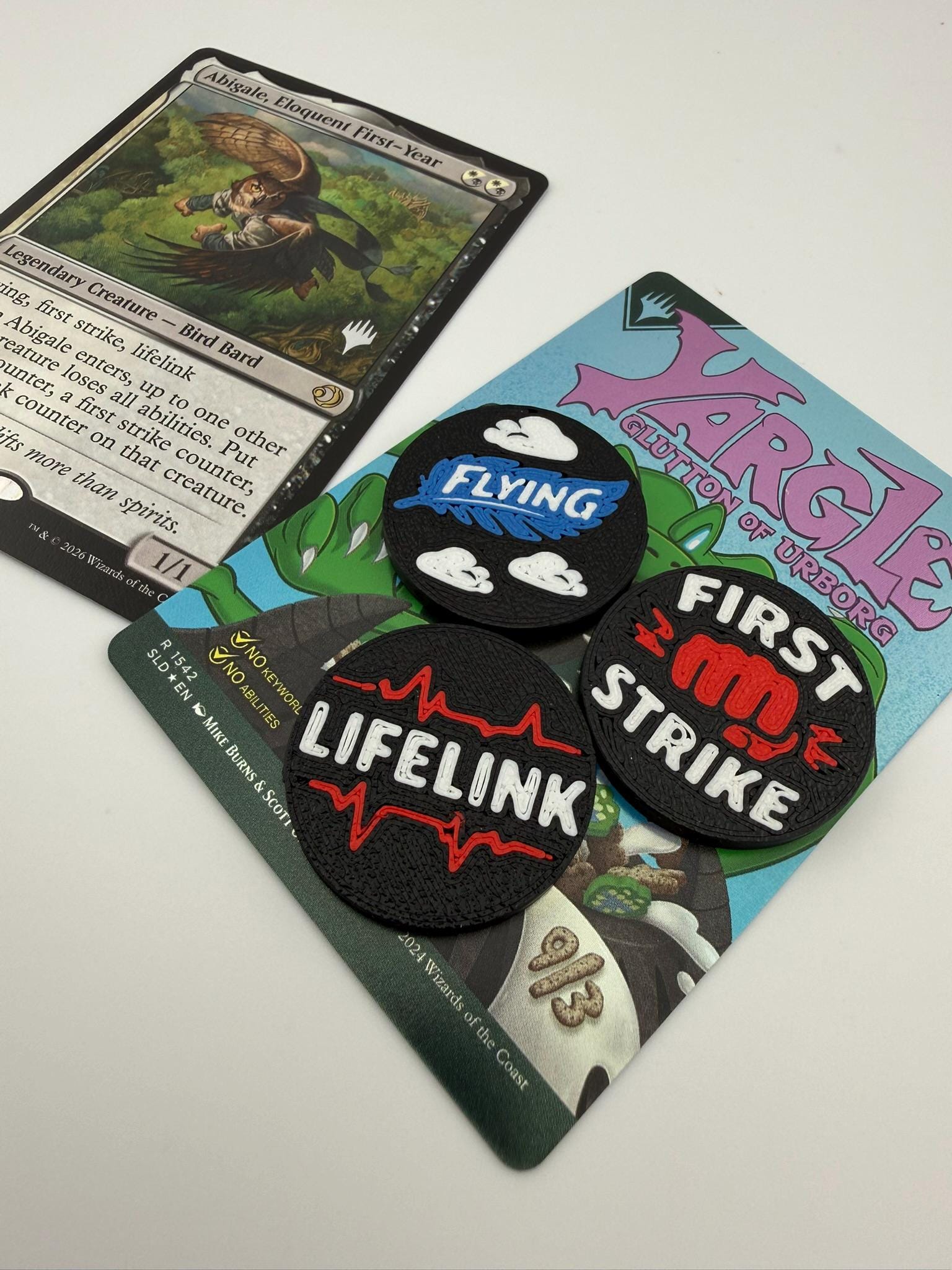 Ability and Keyword Counters – Magic the Gathering | Commander / EDH Accessory - Set of 12/24