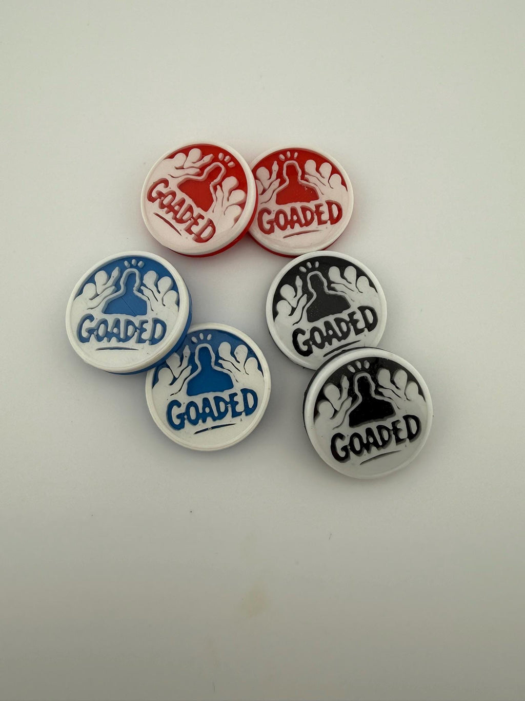 Goaded Counters – Magic the Gathering | MTG Goad Token | Commander / EDH Accessory - Set of 6