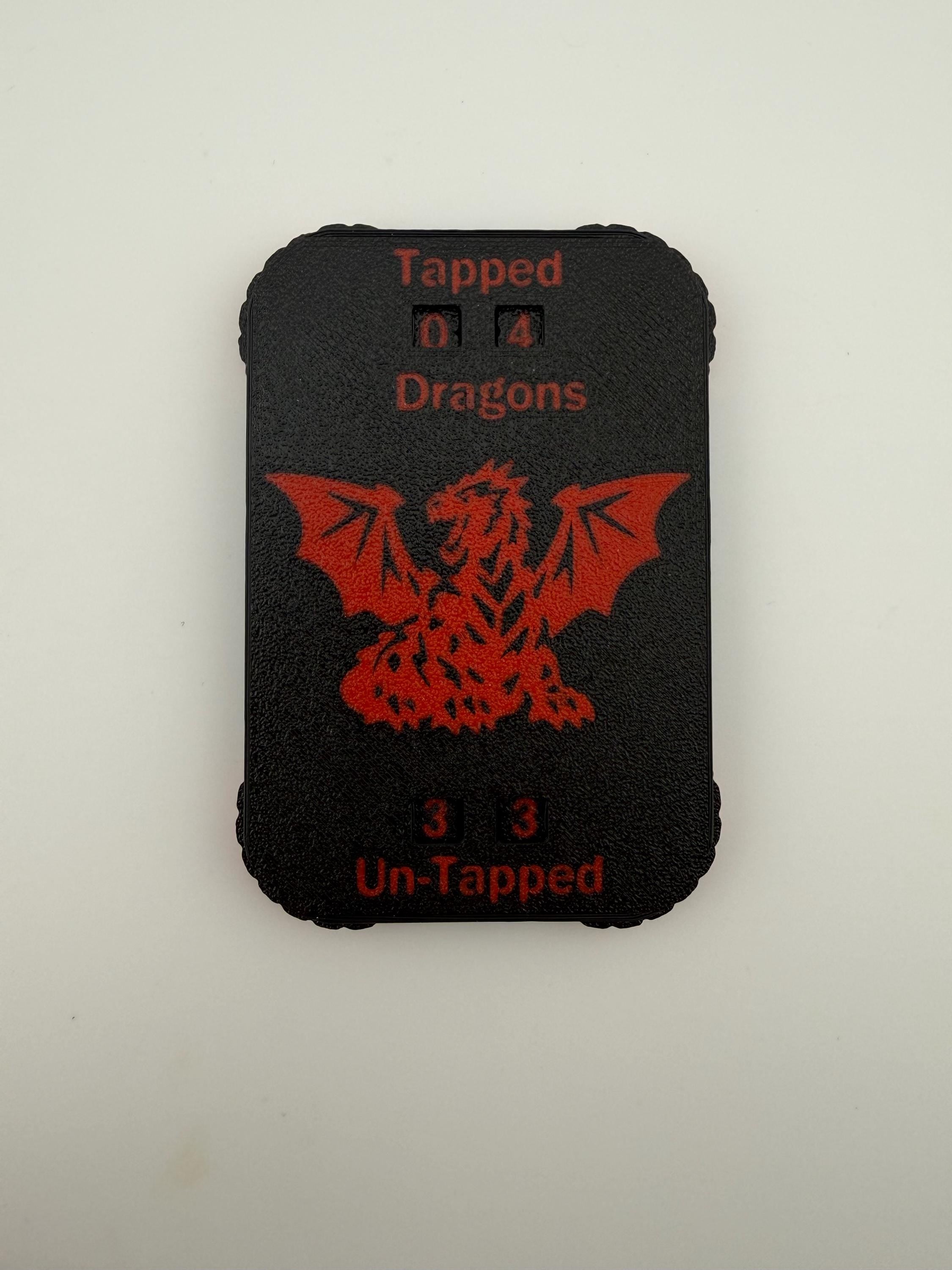 Creature Token Tracker – Card Sized Dial Counter for TCG Games (NFC Tap)