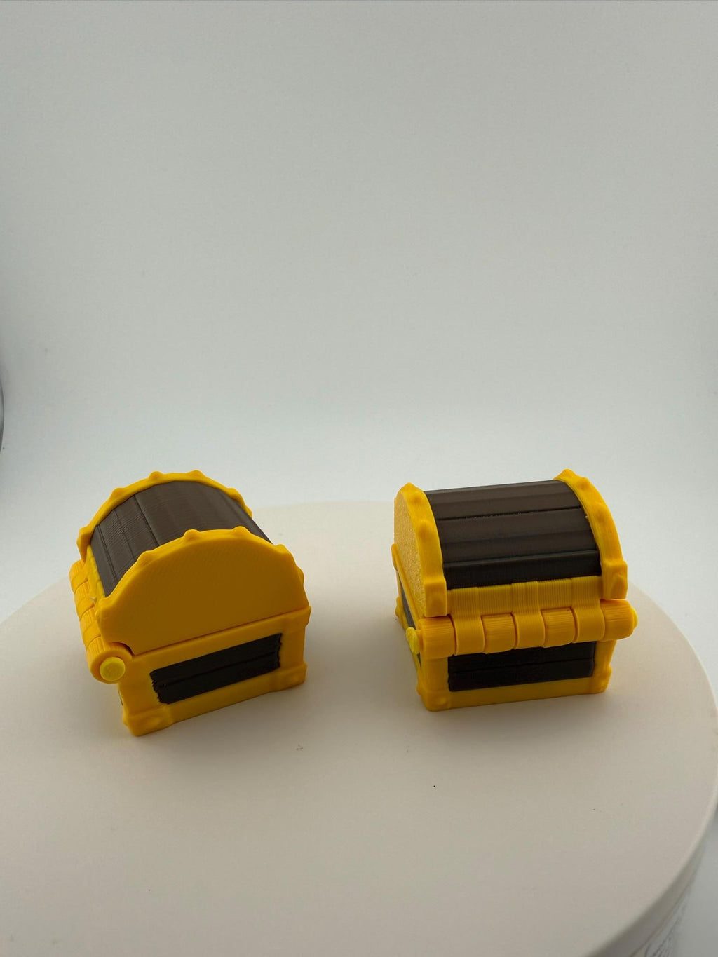 3D Printed Mimic Dice Holder – D&D RPG Treasure Chest, Two Styles Available