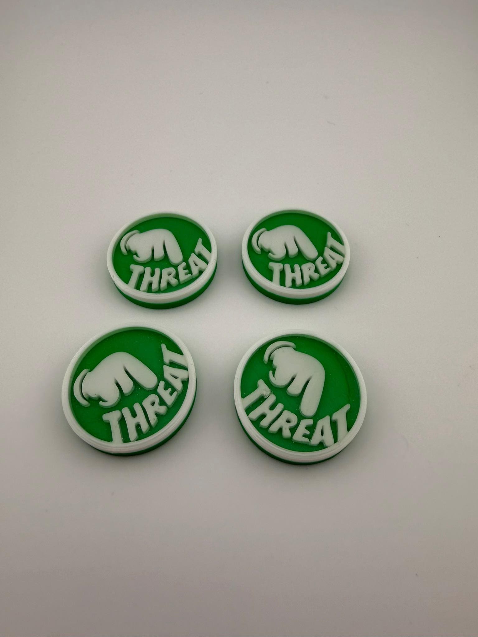 Threat Counters – Magic the Gathering | MTG Commander / EDH Accessory - Set of 4