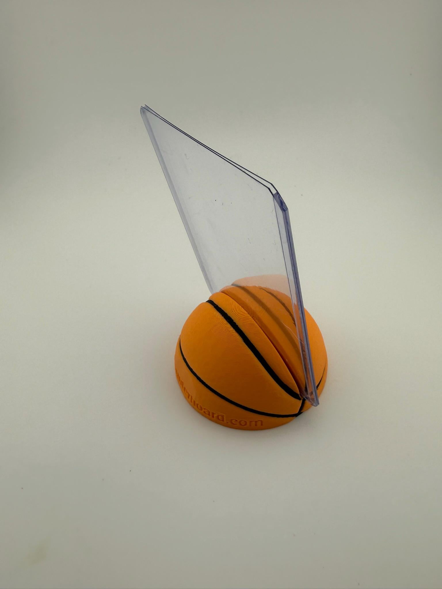 3D Printed Basketball Card Display Stand – Graded Slab Holder (PSA, BGS, CGC)