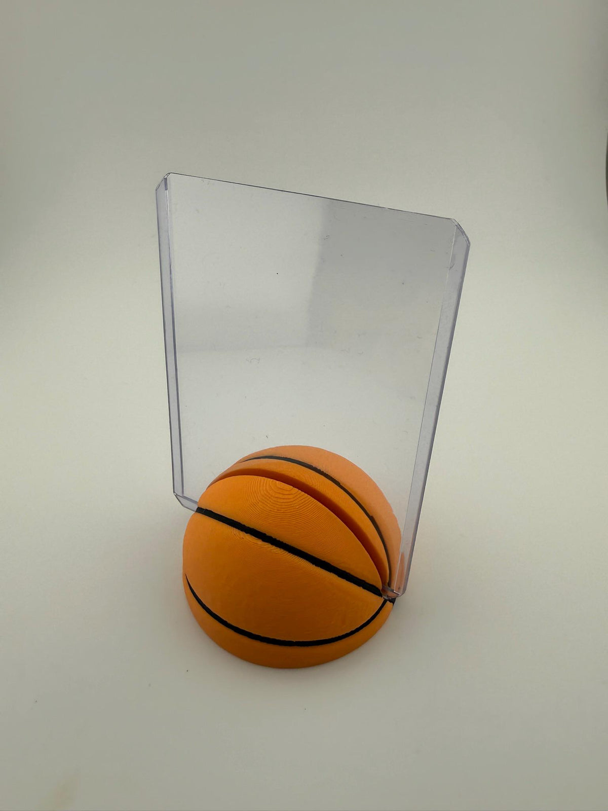 3D Printed Basketball Card Display Stand – Graded Slab Holder (PSA, BGS, CGC)