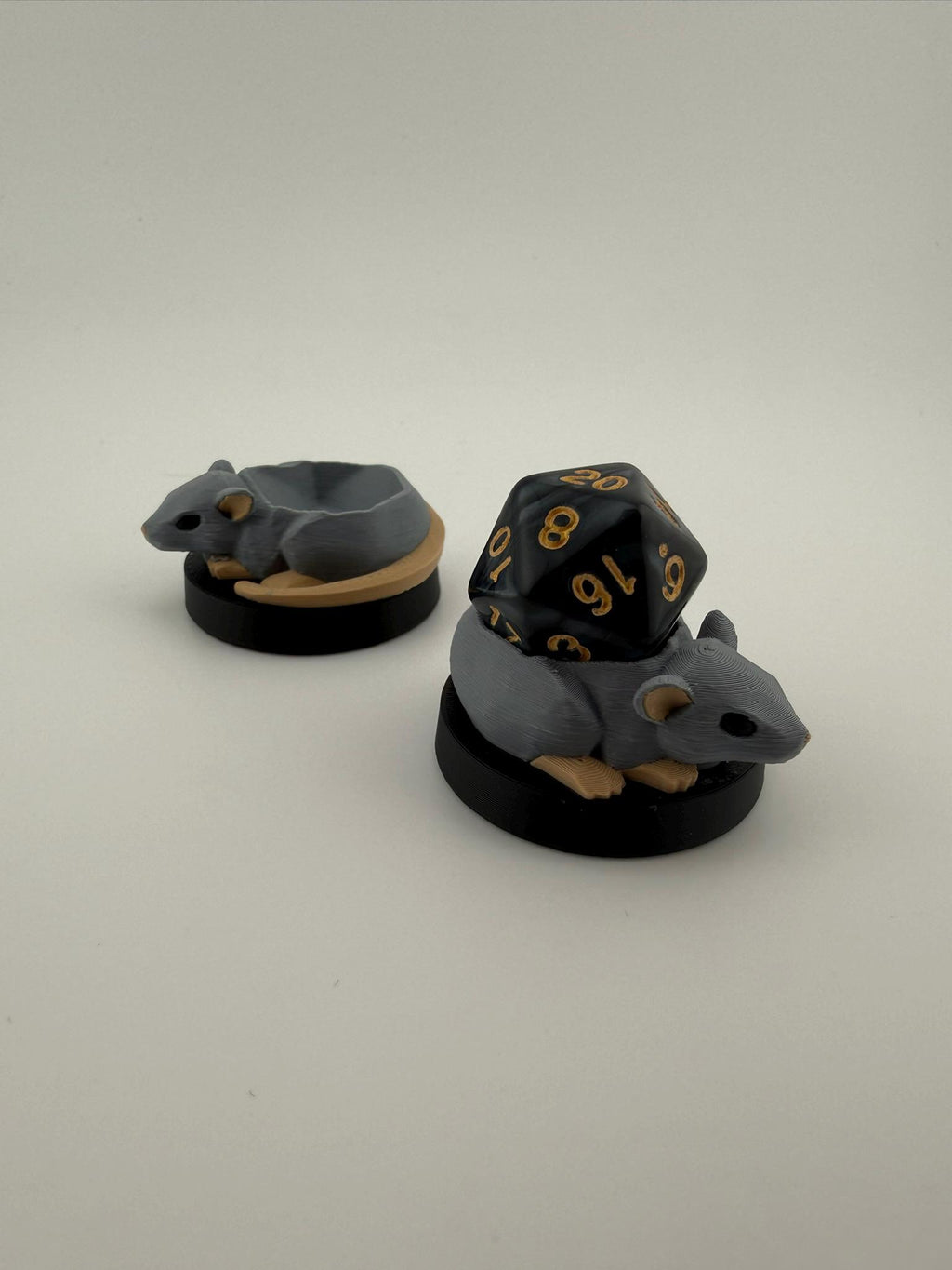 3D Printed Rat Dice Holder | MTG Commander EDH Accessory