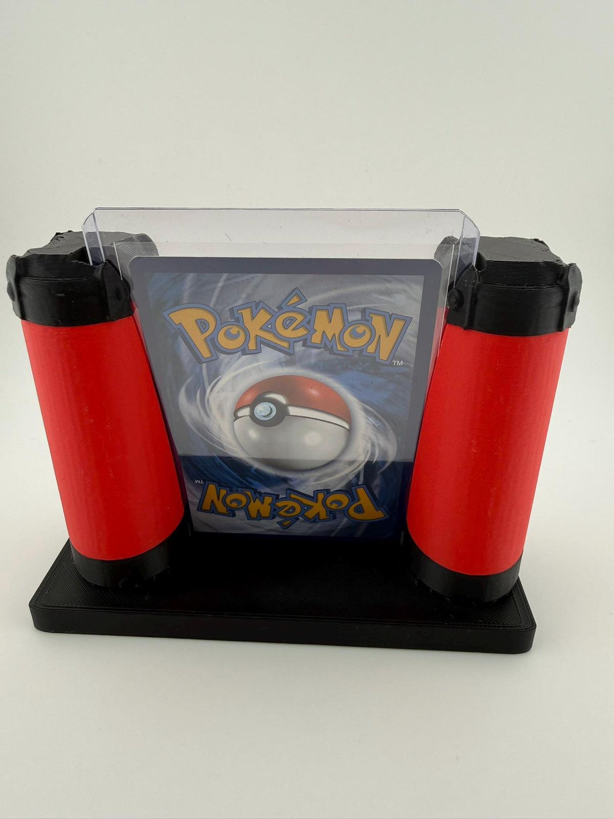 Fighting Type Card Display Stand – 3D Printed Slab Holder (CGC, PSA, Toploader)