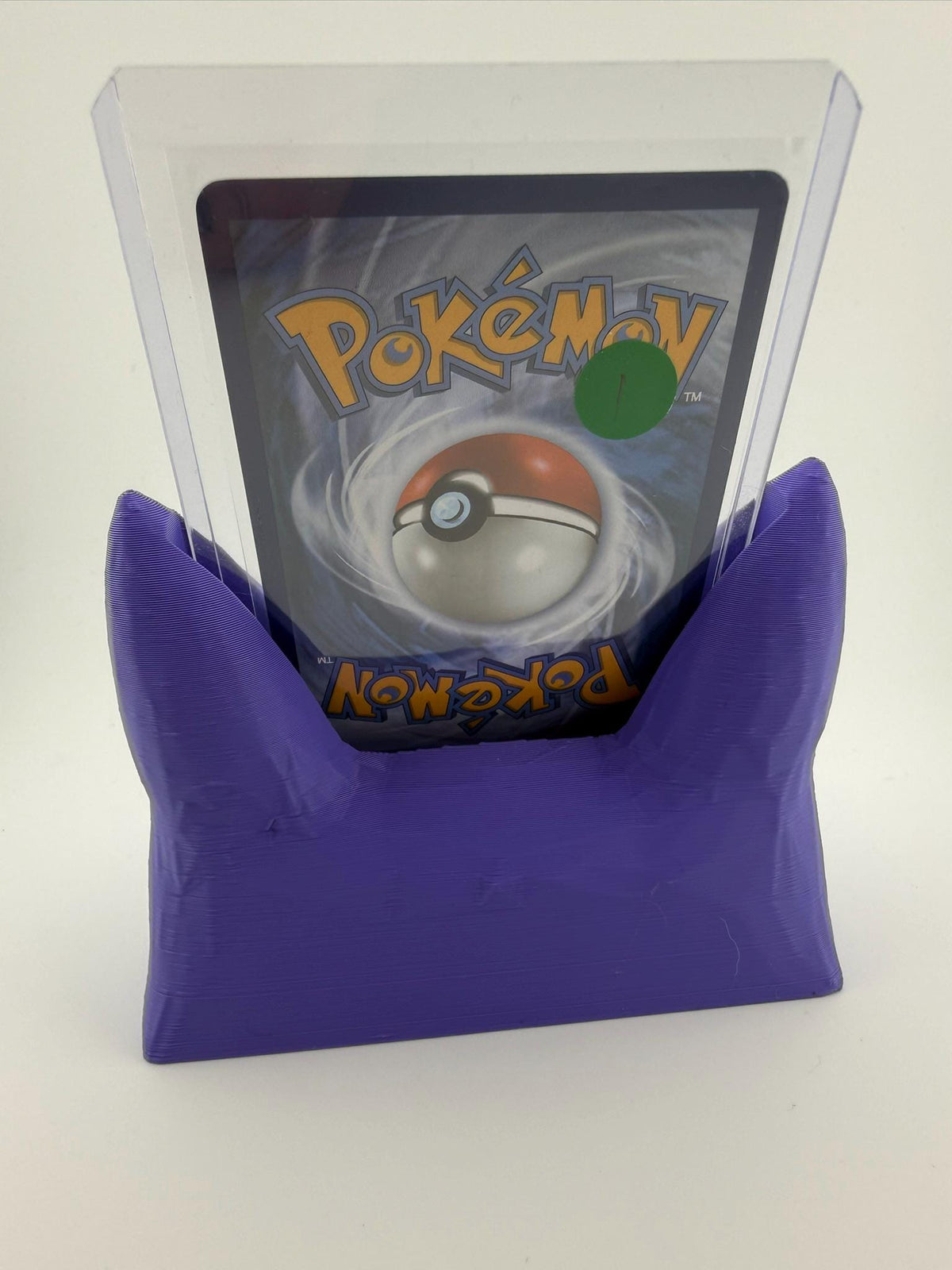 Gengar Inspired Card Display Stand – 3D Printed Slab Holder (CGC, PSA, Toploader)