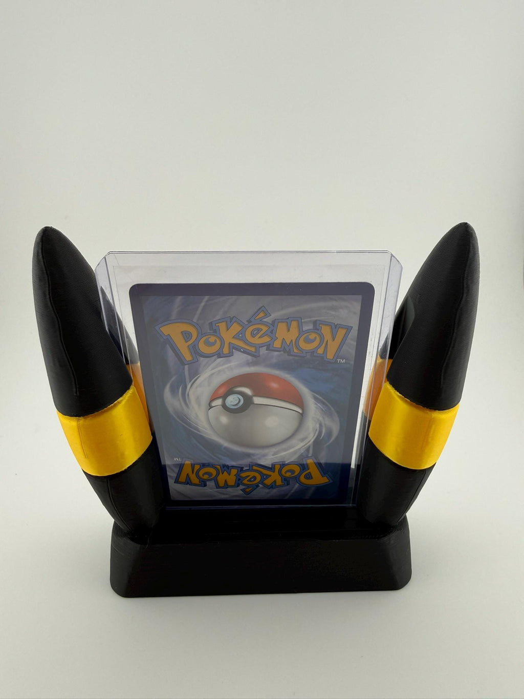 Umbreon Inspired Card Display Stand – 3D Printed Slab Holder for Pokemon (CGC, PSA, Toploader, One-Touch)