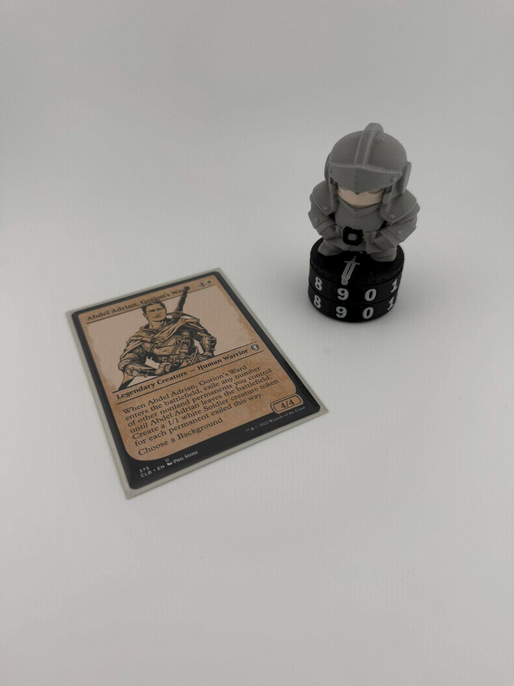 Soldier Themed MTG Life or Token Tracker (0-99)
