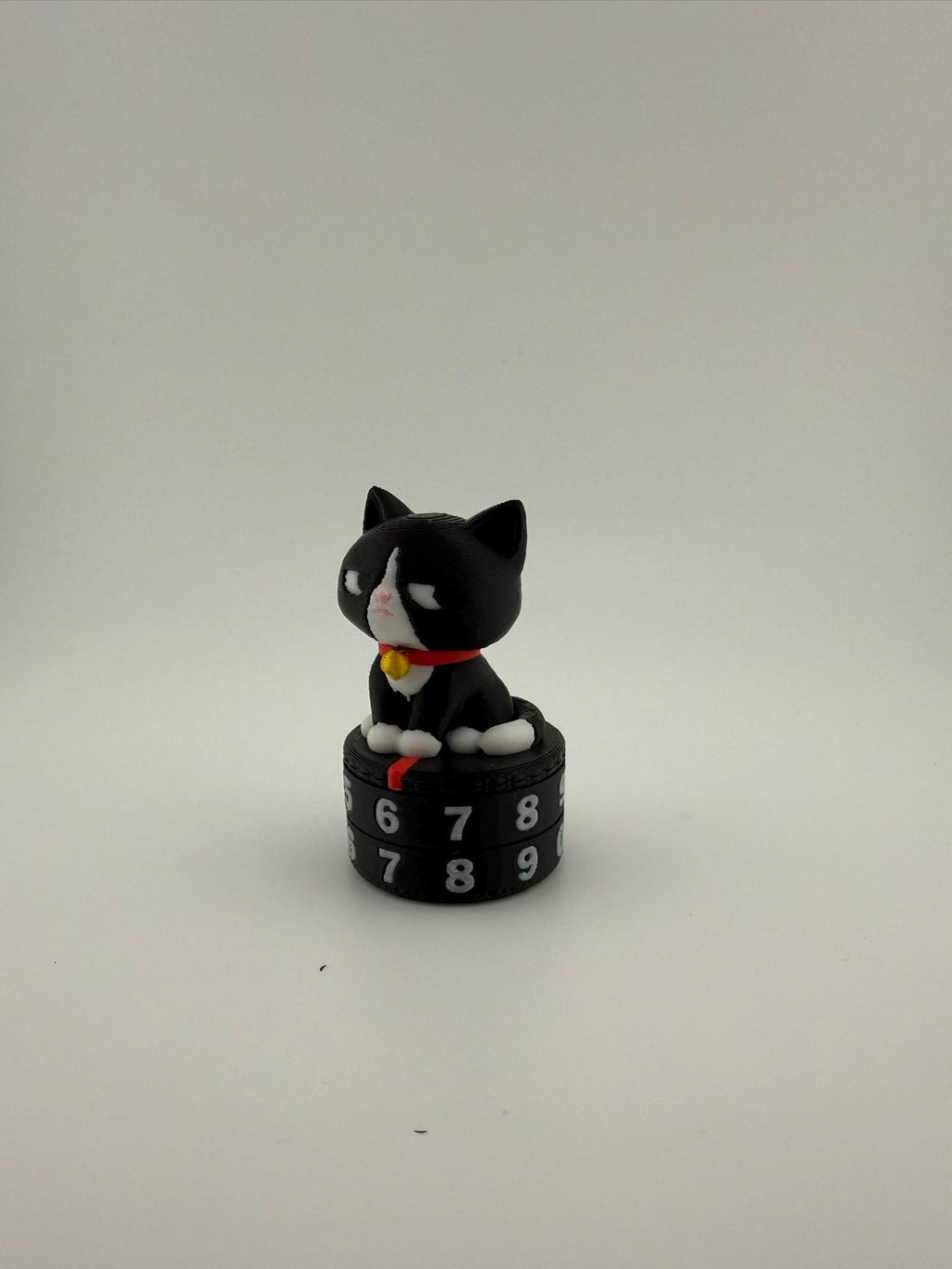 Grumpy Cat Token Counter • 3D Printed Fidget Toy (1-12 / 0-99)