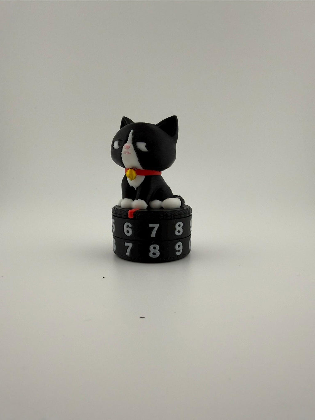 Grumpy Cat Token Counter • 3D Printed Fidget Toy (1-12 / 0-99)