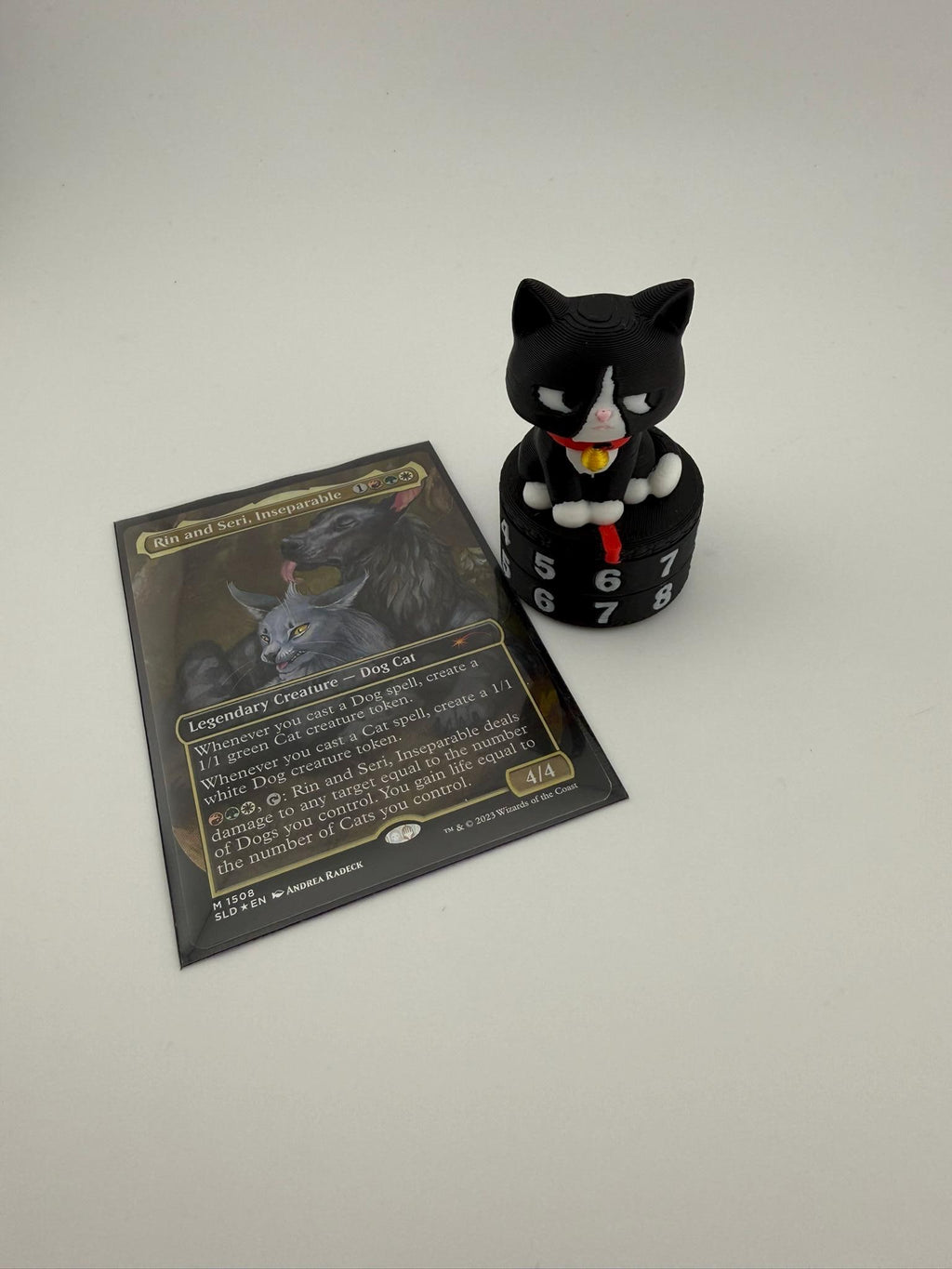 Grumpy Cat Token Counter • 3D Printed Fidget Toy (1-12 / 0-99)
