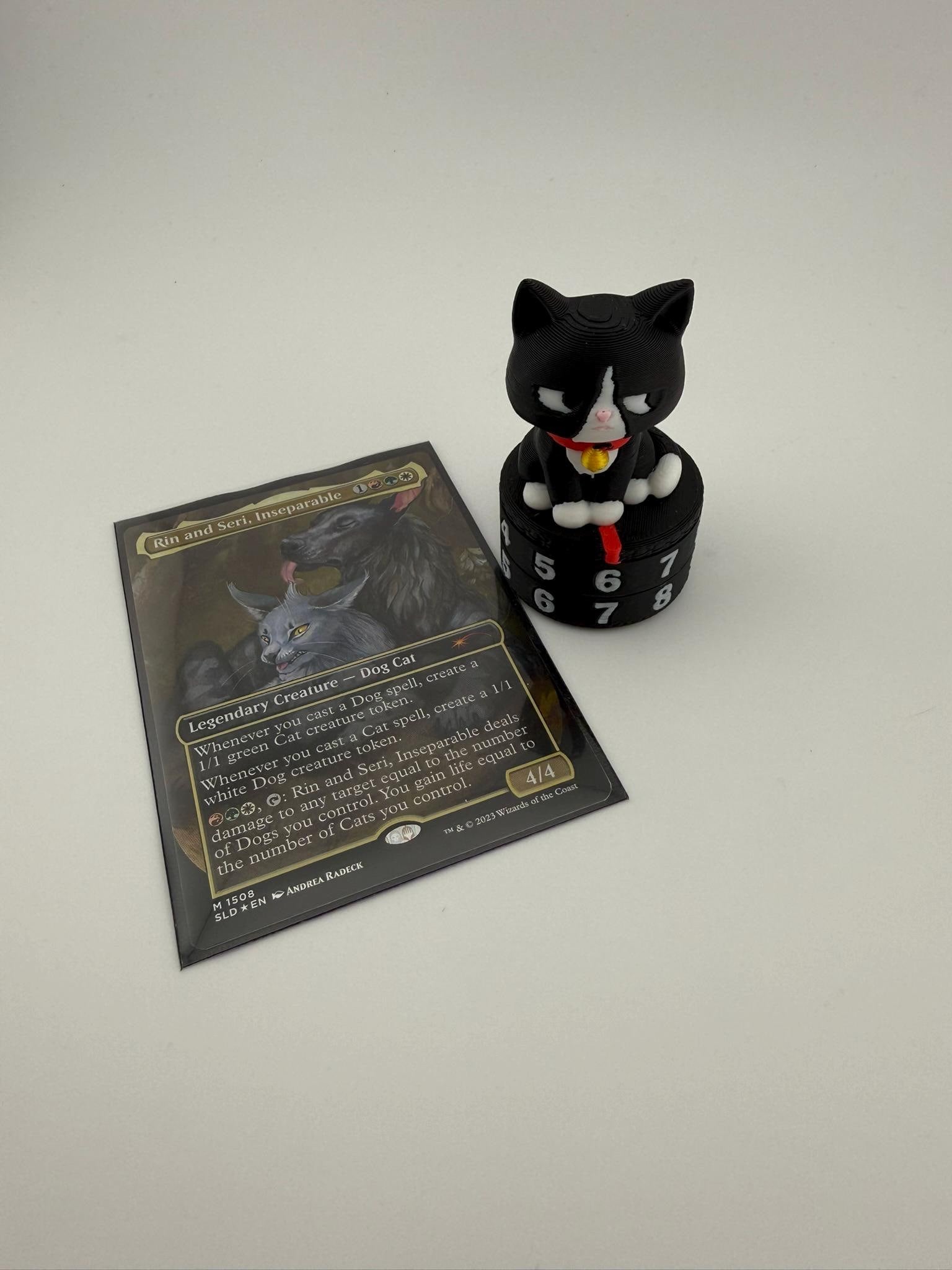 Grumpy Cat Token Counter • 3D Printed Fidget Toy (1-12 / 0-99)