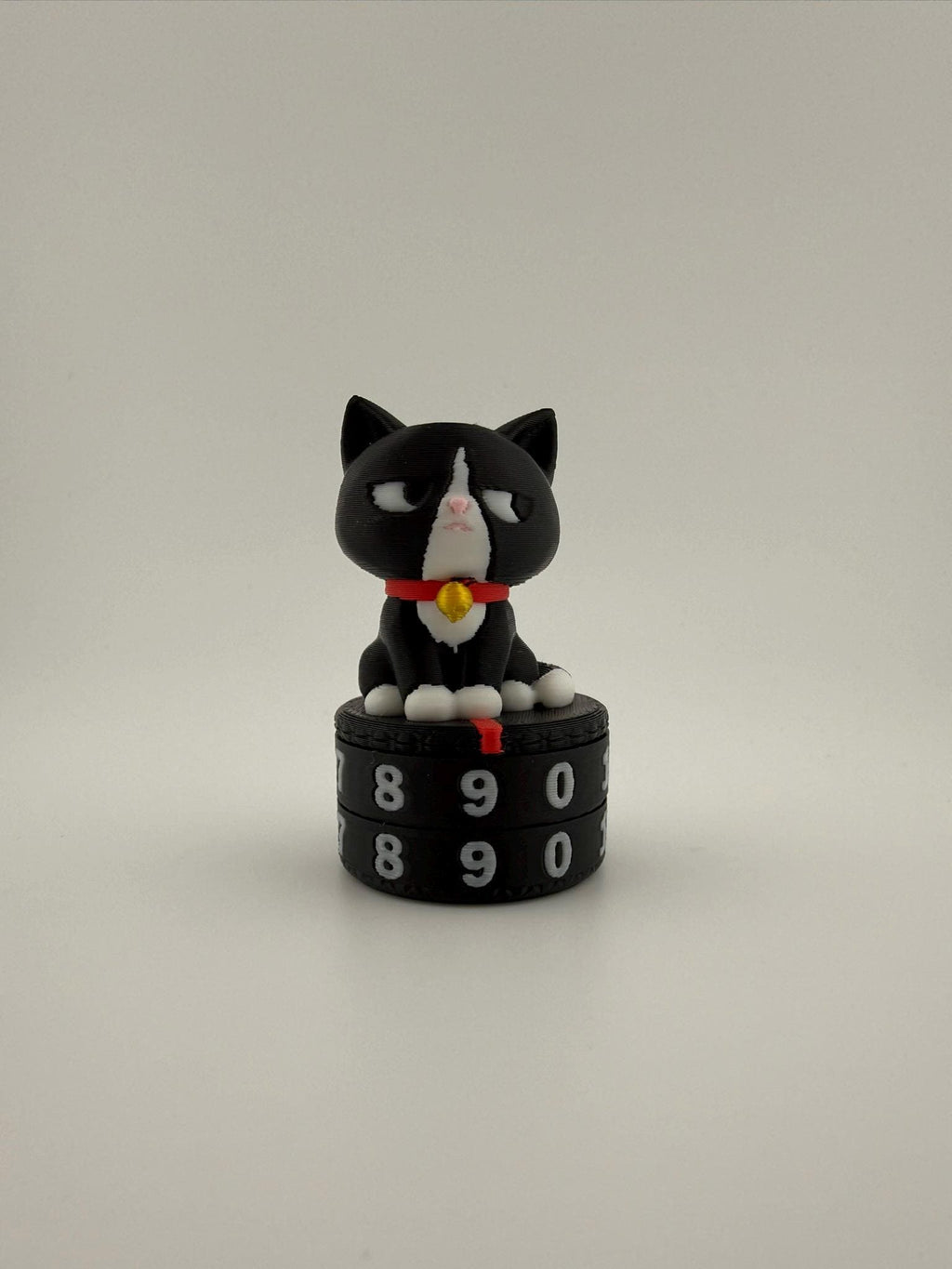 Grumpy Cat Token Counter • 3D Printed Fidget Toy (1-12 / 0-99)