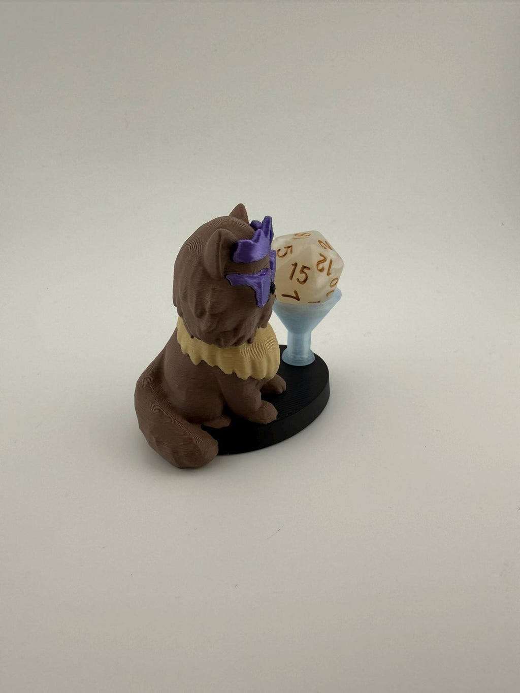 3D Printed Princess Donut Dice Holder – Tabletop Gaming Accessory