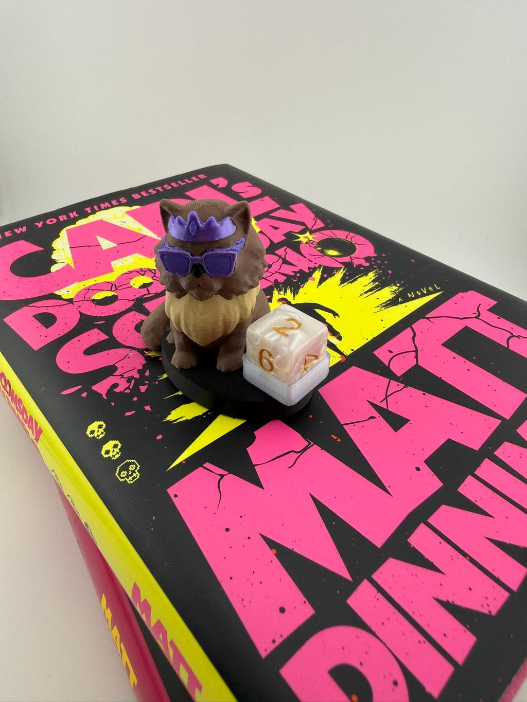 3D Printed Princess Donut Dice Holder – Tabletop Gaming Accessory
