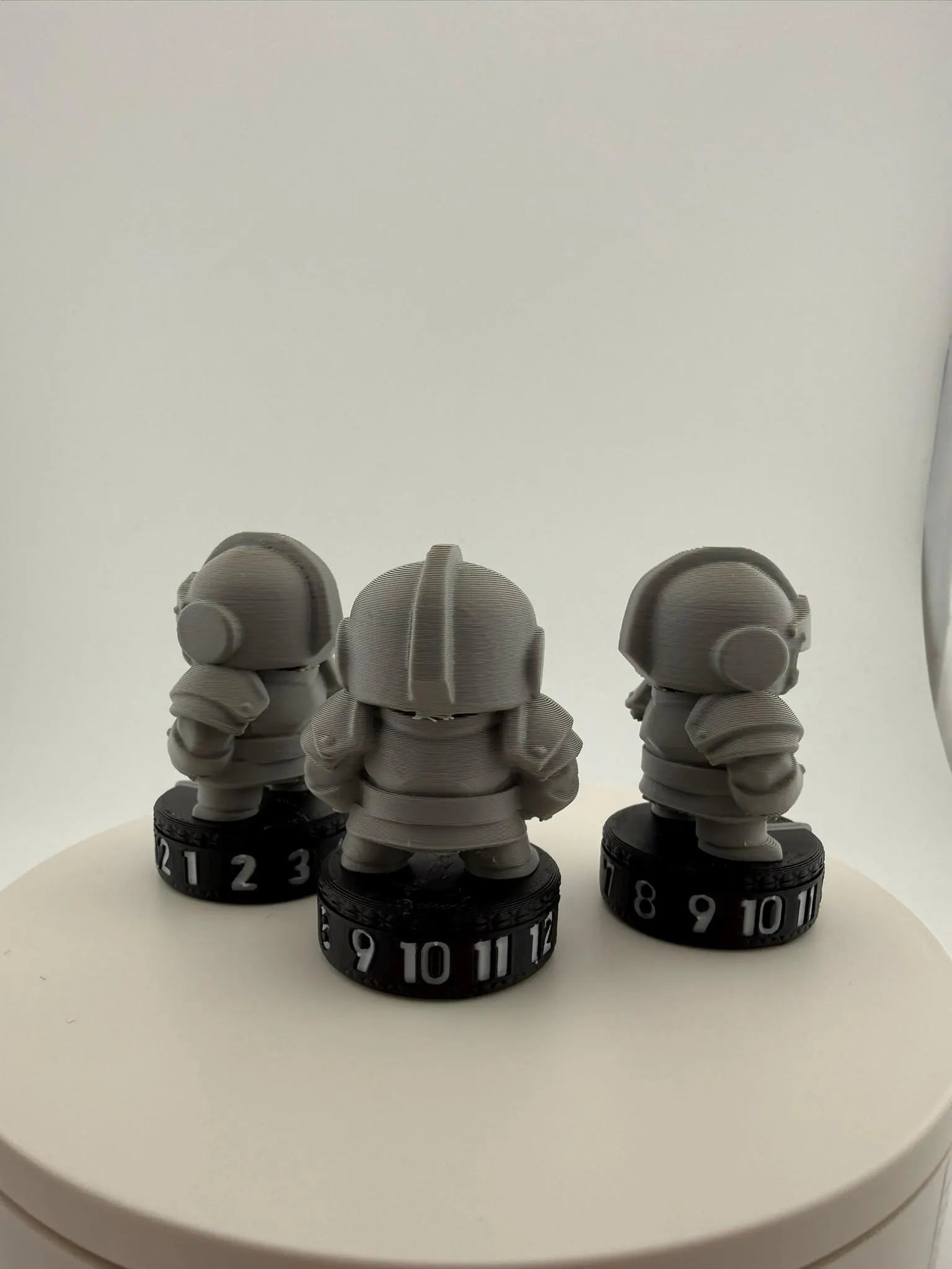 Soldier Token Counter Tracker — 1–12 Dial Base