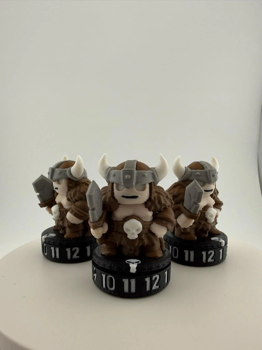Warrior Token Counter Tracker — 1–12 Dial Base
