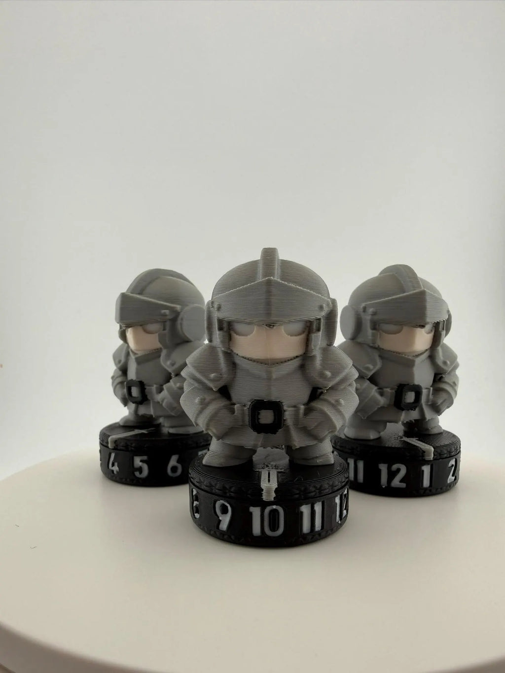Soldier Token Counter Tracker — 1–12 Dial Base