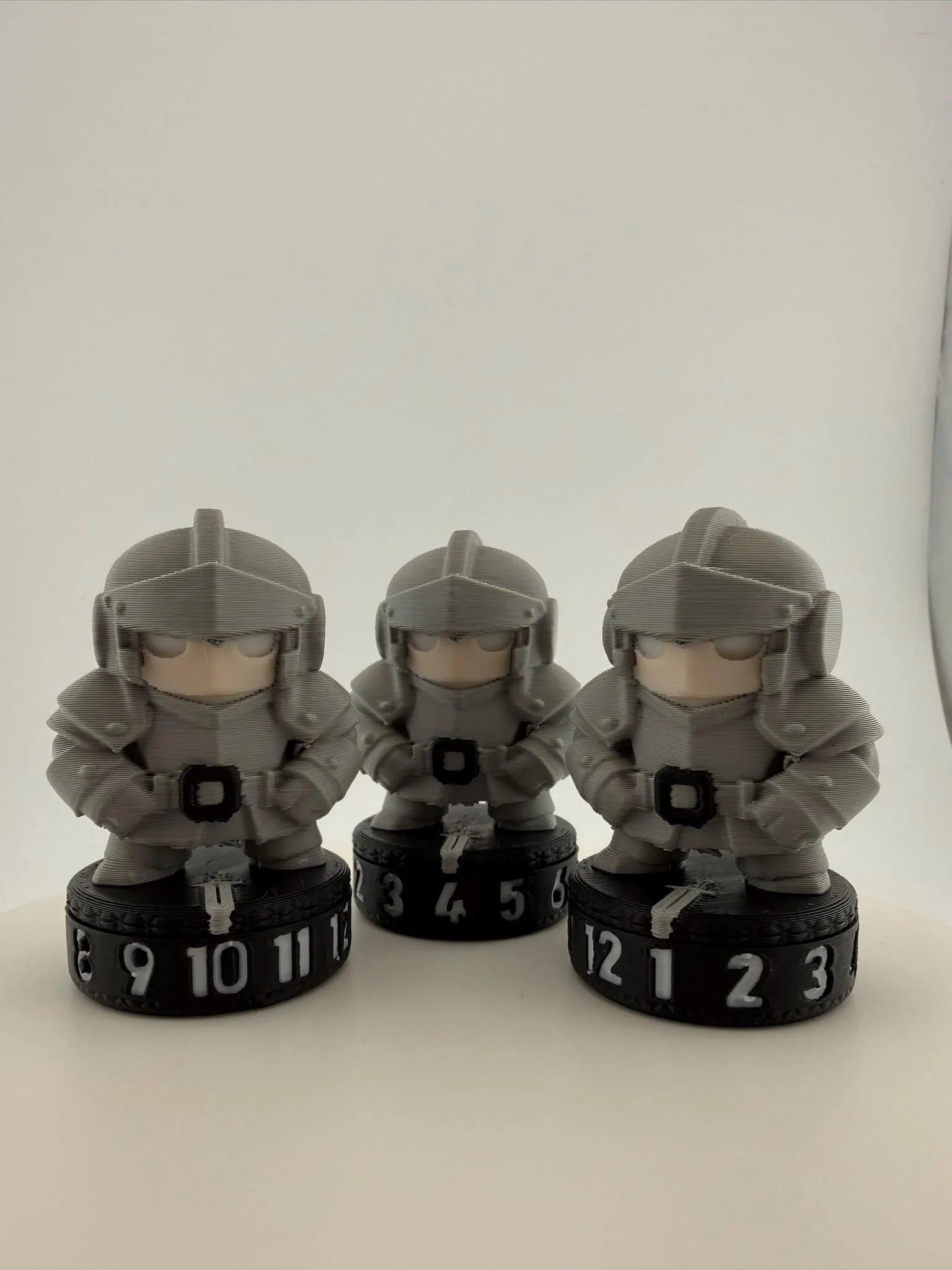 Soldier Token Counter Tracker — 1–12 Dial Base