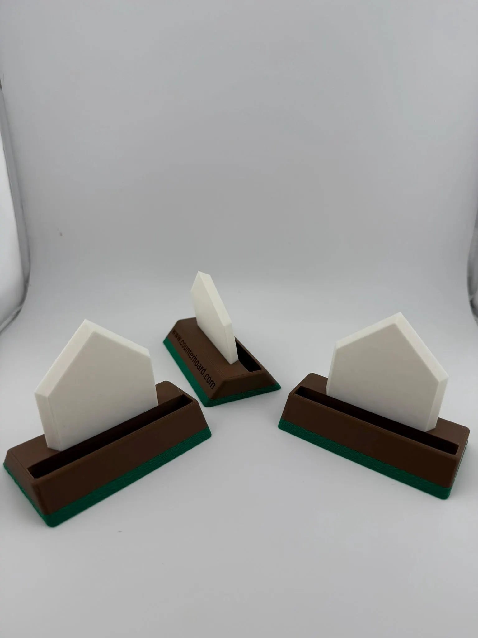Baseball Home Plate Graded Card Display Stand | 3D Printed Slab Holder for Collectors