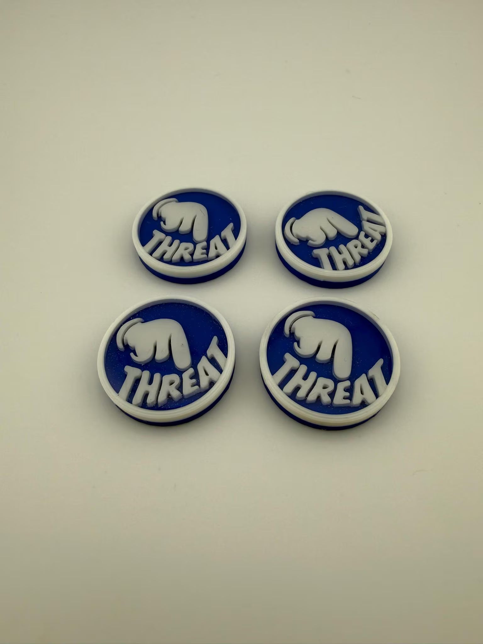 Threat Counters – Magic the Gathering | MTG  Commander / EDH Accessory -Pod Pack - Set of 4