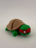 3D Printed Themed Turtle Toploader Stand | MTG Commander Card Holder, TCG Desk Display