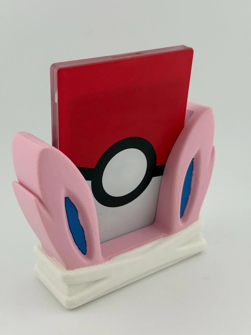 Sylveon Inspired Card Display Stand – 3D Printed Slab Holder for Pokemon (CGC, PSA, Toploader, One-Touch)