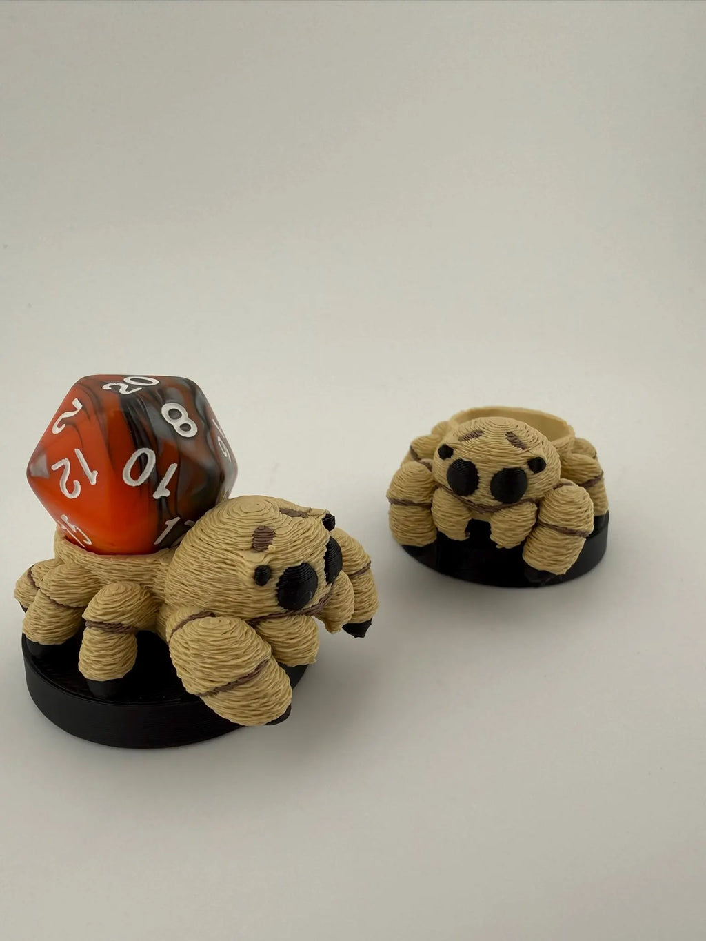 Whimsical Woodland Spider Dice Holder – DnD & MTG Token Gift