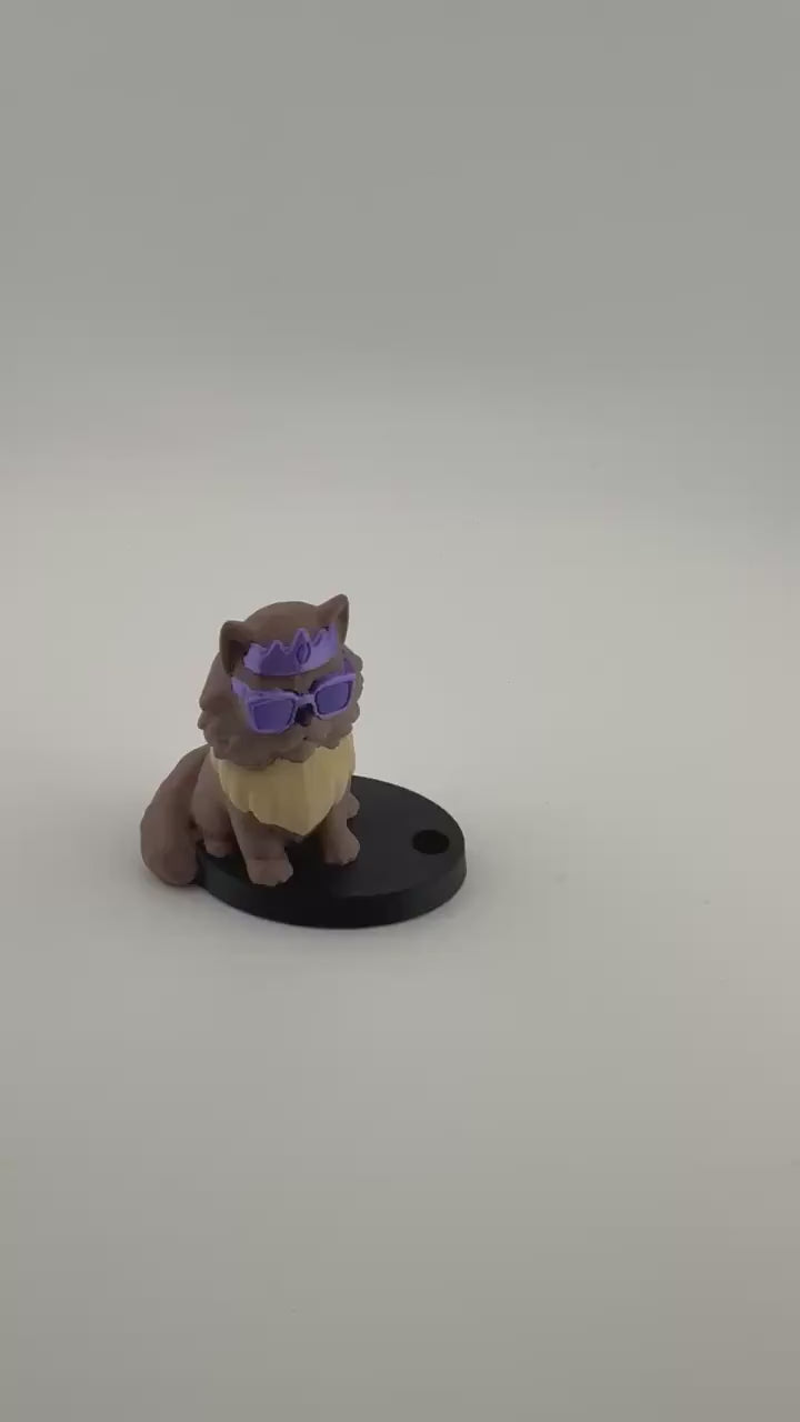 3D Printed Princess Donut Dice Holder – Tabletop Gaming Accessory