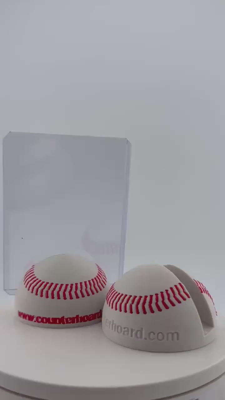 3D Printed Baseball Card Slab Stand – Graded Card Holder for PSA, BGS, CGC