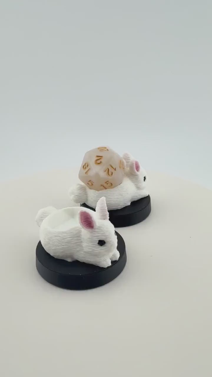 3D Printed Rabbit Dice Holder | MTG Commander EDH Accessory